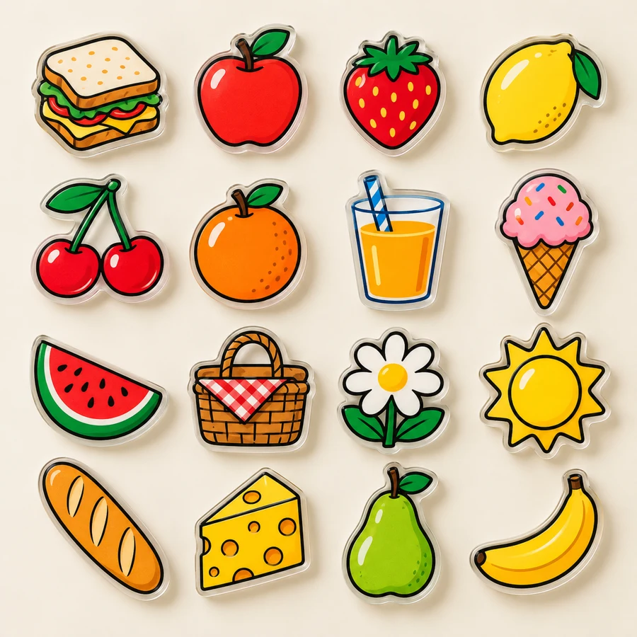 Pop Art Picnic, 16-piece set